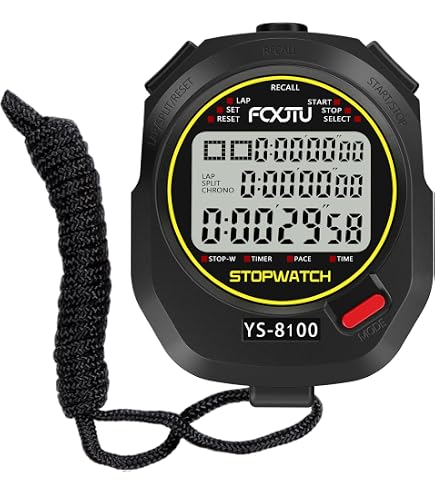 Ultrak Lap Memory Timer 496 500 Minuteur mémoire Mixte, Gris