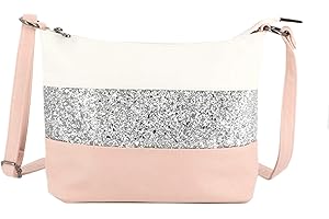 Gallantry - Sac Bandoulière Femme Paillettes Elégant - Sacoche Messenger Porté Epaule Tendance Multicolore Souple - Besace Sac Soirée Mariage Strass Brillant Léger - Chic Mode