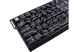 ‎JSJT JSJT PBT Schwarze Tastenkappen Seitlich Bedruckte durchscheinende Kirsch-Profil Tastenkappe 74 Tasten Heart of Love Themed geeignet für 60/61/65/67/68 Layout Cherry MX Switch Mechanische Tastaturen