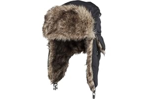 Chapeau Trappeur Homme Target Army – Vert, Fausse Fourrure, Taille Unique, NOS