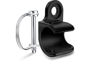 COICER Enganche de remolque para Thule Chariot & Coaster | Remolque de bicicleta con pasador de seguridad | Montaje fácil y rápido en bicicleta