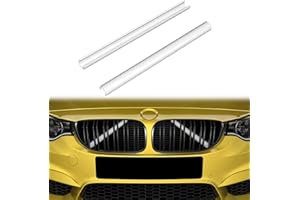 YZYUN Grill Insert Stripes Compatible with BMW 5 Series, Grille Trim Stripes Cover, Grille Inserts Trim for F07 F10 F11 F18 520i 523i 525i 528i 530i 535i 550i