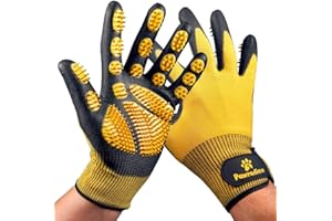 MOVASEE Fellpflegehandschuh,Haustierpflege-Handschuhe Hundepflegebürstenhandschuh für Hunde und Katzen, Entwirrbürste für lange Haare und Unterwolle, Baden, und Massieren ﻿