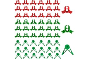 Ayizhiniu 120 x Plant Clips, 50 Green Plant Benders, 50 Red Reusable Plant Clips, 20 360° Adjustable Plant Benders, Applies to Support Clip for Plant Stems