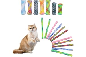 LDBKLGHJ Jeux pour chat, lumière gatto : Set de 50 jouets interactifs pour chat, Jeu chat, ressort chat - Parfaits pour le jeu quotidien et l'activité physique.