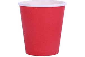 Graziano Bicchieri di Carta, Confezione da 25 bicchieri, 270 cc, ROSSO