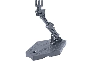BANDAI SPIRITS Action Base 02 Gray / Grigio, accessorio base display scala 1/144 per GUNDAM Model Kit