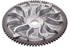 2EXTREME Riemenscheibe kompatibel mit Piaggio SKR 125, TPH 125 (bis Bj. 1998), TPH-X 125 (ab Bj. 1998)