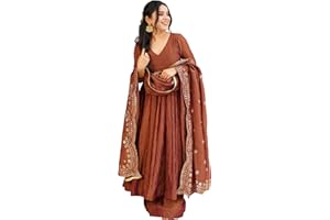 ONPEAK Indian Party Wear Straight kurti Set with Pant and Dupatta for Women Wedding and Festive Outfit