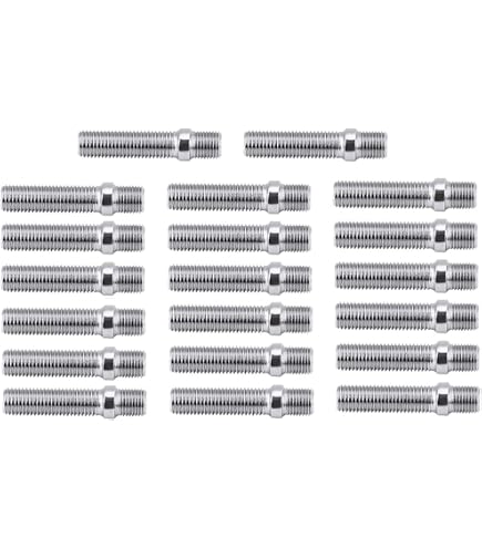 20 Pièces Goujons Roues 12x1.5 50mm - Adaptateurs Pour A4 1998-2008 Et Nombreux Modèles BMW Audi