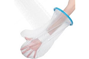KFHENSOMR Gipsschutz Wasserdicht Arm Kinder Wasserdichter Armprotektor für Duschen Gips Tüte Arm Kind Wiederverwendbar Duschschutz Kinder Gipsverband und Bandage Trocken Halten