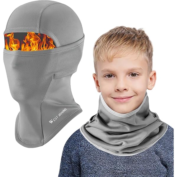 ICOCOPRO Bivakmuts voor kinderen, warm, winddicht