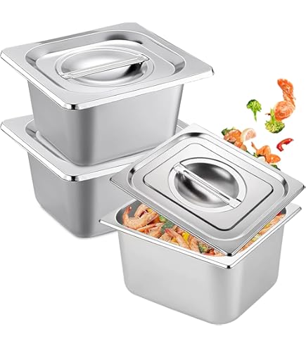 Recipient Acero Inoxidable Con Tapa | WhichOne