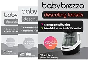 ‎BABY BREZZA Baby Brezza Bottle Washer Pro, Entkalkungstabletten Vorteils-Set. 60 Stück