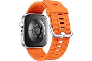 CZhkg Silicone Texture Ondulée Bracelets pour Huawei Watch Fit 4 Pro Strap, Sport Bracelet de Montres Bands Wristband Sangle Libération Rapide Armband pour Huawei Watch Fit 4/ Fit 3