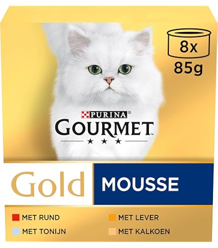 Purina Gourmet Nassfutter Katze Hochseefisch in Sauce, Revelations Mousse Multipack (4x57g), 228 g dauerhaft günstig online kaufen