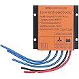 Eujgoov MPPT Waterproof Wind Turbine Generator Controller Regulator with LED Indicator 100W‑400W 12V 24V(5A)