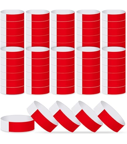 Braccialetti Tyvek Numerati 19mm Viola - 200 Pezzi Per Eventi E Controllo Accessi - Foto 6