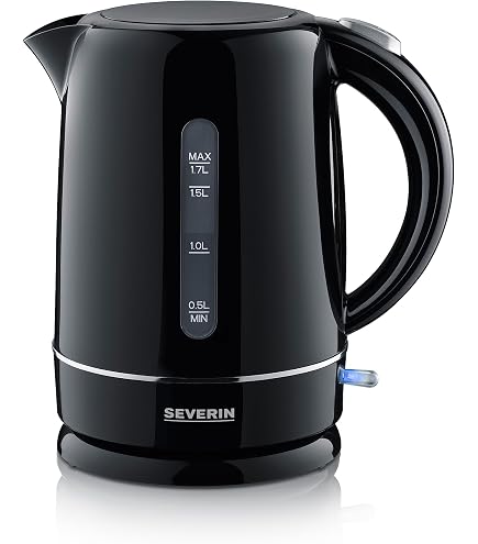 Melissa Wasserkocher 1,7 Liter – 2200 Watt, Drehbare Basis, Schnelles Kochen, Sicher & Energieeffizient
