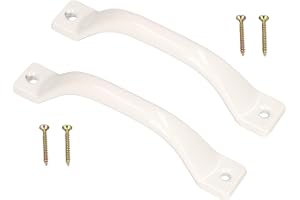 KOTARBAU® - Set di 2 maniglie per mobili da 140 mm, per cucina, armadi, cassetti, porte, ante, credenze, colore: bianco