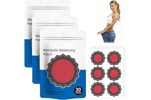 90 Stück Abnehmpflaster,Metabalancepatch,Kosmetisches Körperpflege Patch, Hautfreundliches Pflegepflaster komfortabel zur äußeren Anwendung Vorteilspack mit 60 Pflastern für Alle Körpertypen