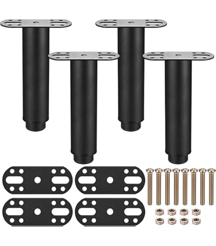 Rehausseur Pieds De Lit En Acier Carbone Pour Meuble Épaissir Les Pieds D'armoire Pieds De Table