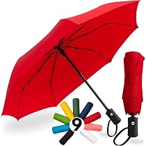 Ombrello Automatico Pieghevole Zodiacale – Segno Leone – Impermeabile E Antivento Con 8 Stecche In Acciaio – Regalo Astrologia