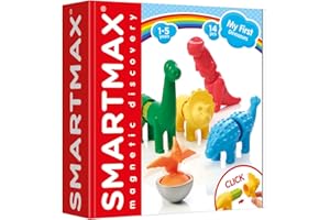SMARTMAX smart games- My First Dinosaurs, Multicolor (Lúdilo SMX223)