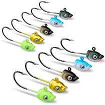 6 Esche Metallo Acqua Salata Jigs Per Pesca Set 6 Esche Da Jigging In