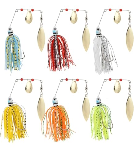 Leurres spinnerbaits et buzzbaits pour la pêche