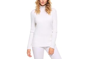 Aottori Maglione Donna Collo Alto Maglioncino Dolcevita Maniche Lunghe Lupetto Elegante Invernale Pullover in Maglia Slim Sweater Turtleneck Autunno