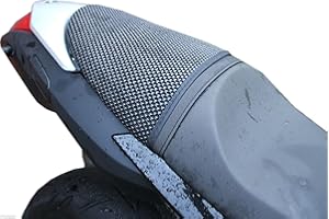 TRIBOSEAT Coprisella Antiscivolo per Passeggero per Motociclette, Compatibile con BMW R1200R (2006-2010), Previene lo scivolamento, Riduce l'affaticamento, Migliora la stabilità, Facile da installare