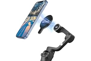 AERBEIS Für DJI OM 6 Magsafe Adapterklemme, kompatibel mit Gimbal Stabilisator DJI Osmo Mobile 6, passt auch für DJI OM 5 4 SE