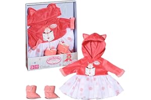 Baby Annabell, Puppenkleidung 43 cm, Deluxe Eichhörnchen Tutu 43cm, warmes Oberteil mit Tüllrock, 709733, Zapf Creation
