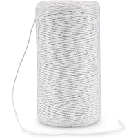 Rietlow Baumwollgarn 200m - Lebensmittelechter Küchengarn - Bindfaden zum Verschnüren, Backen oder auch Grillen…