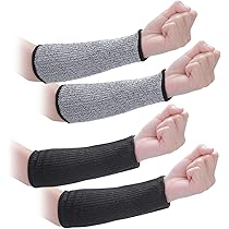 EIF 2pcs Manchons Résistants Aux Coupures Niveau Professionnel 5