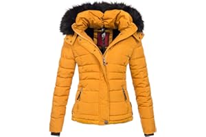 GOLDEN BRANDS SELECTION Navahoo warme Damen Winter Jacke Parka Mantel Stepp Kurzjacke gefüttert B301