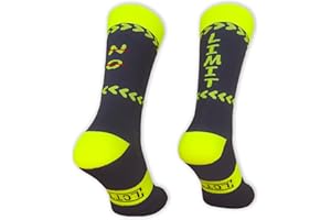 LCTT Chaussettes de Sport Techniques Compressives, Conçues Pour la Haute Performance Dans la Pratique Sportive de la Course à Pied, du Cyclisme, du CrossFit, du Gymnase, Coolmax.