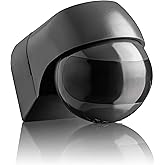 SEBSON® Bewegungsmelder Aussen IP44 Aufputz, Anthrazit, LED geeignet, programmierbar, Infrarot Sensor Reichweite 12m / 180°, 