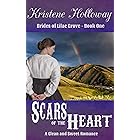 Scars of the Heart: A Clean and Sweet Historical Western Romance (Brides of Lilac Grove Book 1) (English Edition)