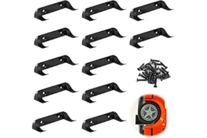 LASUROA 12stk Auto-Display-Wandhalterung, Stabil Spielzeugautohalter Vertikal Modellautoständer Regal Kompatibel mit Lego Speed Champion für Autosammlung Autoliebhaber (Schwarz)