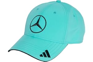 adidas Unisex Mercedes - AMG Petronas Formula ONE Team Driver Cap, semi Mint Rush/Black, One Size Fits Most