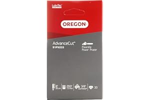 Oregon AdvanceCut 91PX Sägekette passend für 20 cm Alpina, Einhell, Gardol, Greenworks, Grizzly, Hanseatic, Hurricane, LUX, Pattfield, Scheppach, Stiga, Texas, Wingart Hochentaster, 33 Treibglieder