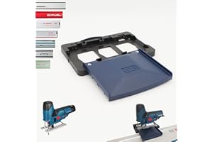 SLE ENGINEERING SLE Adaptateur de rail de guidage professionnel pour scie sauteuse sans fil Bosch GST 12 V-70 pour scie sauteuse Makita/Festool/Bosch/Mafell/Einhell/Milwaukee/Metabo