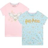 Harry Bear Maglietta Maniche Corta per Ragazze Unicorno Viola 6-7 Anni