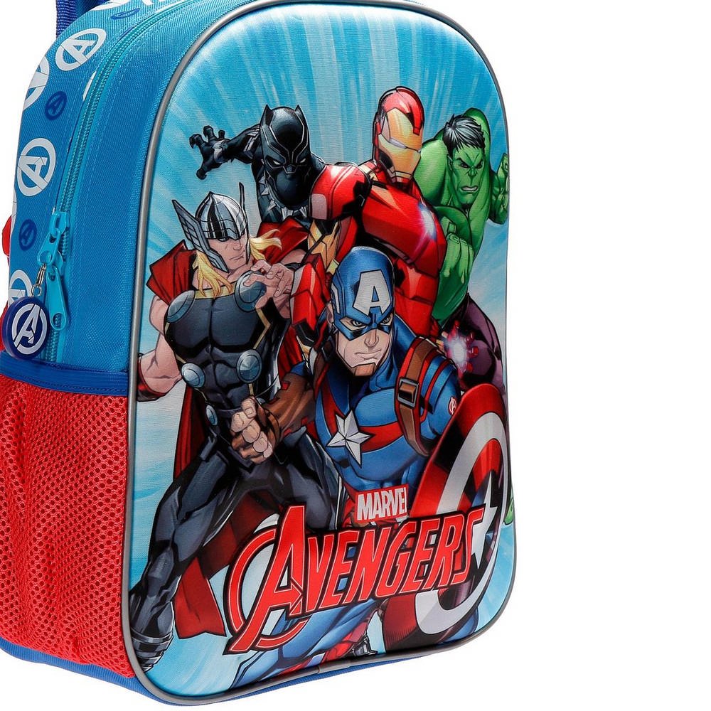 Marvel-Team-Kinder-Rucksack-33-cm-98-liters-Mehrfarbig-Multicolor