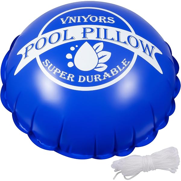 Coussin De Piscine Hiver XXL 2m - Protection Anti-Gel Avec Double Couture - Kit Réparation Inclus