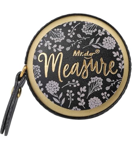 Mètre Ruban Rétractable En Tissu - 1.5m - Bouton-poussoir - Fleur Décorative - Pour Couture, Bricolage, Mesures