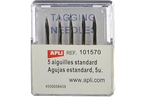 AGIPA Recambio de agujas Apli para navetes maquina etiquetadora caja con 5