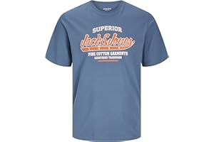 JACK & JONES Koszulka Chłopcy Jjelogo Tee Ss Oneck 2col 24/25 Noos Jnr